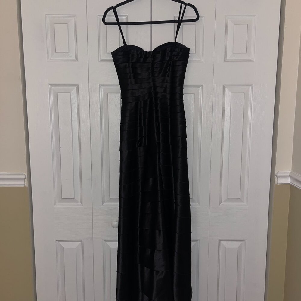 BCBGMaxAzria Strapless Black Gown - Size 4 - Picture 5 of 5